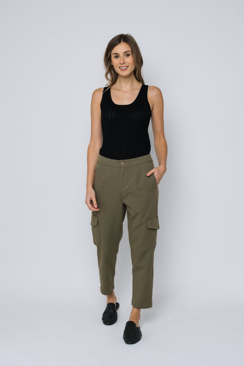 Laurel-Slim Cargo Pant